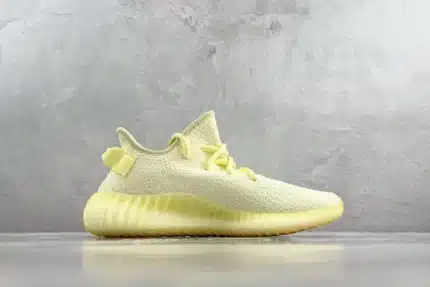 Adidas Yeezy Boost 350 V2 Butter Minimalist Yellow Knit Sneaker