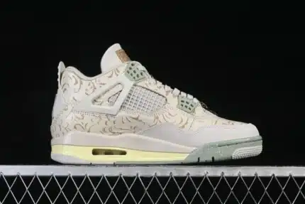 Nike Air Jordan 4 Retro SE Soft Pearl Metallic Gold Light Bone