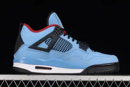 Travis Scott x Nike Air Jordan 4 Retro Cactus Jack University Blue Red Black